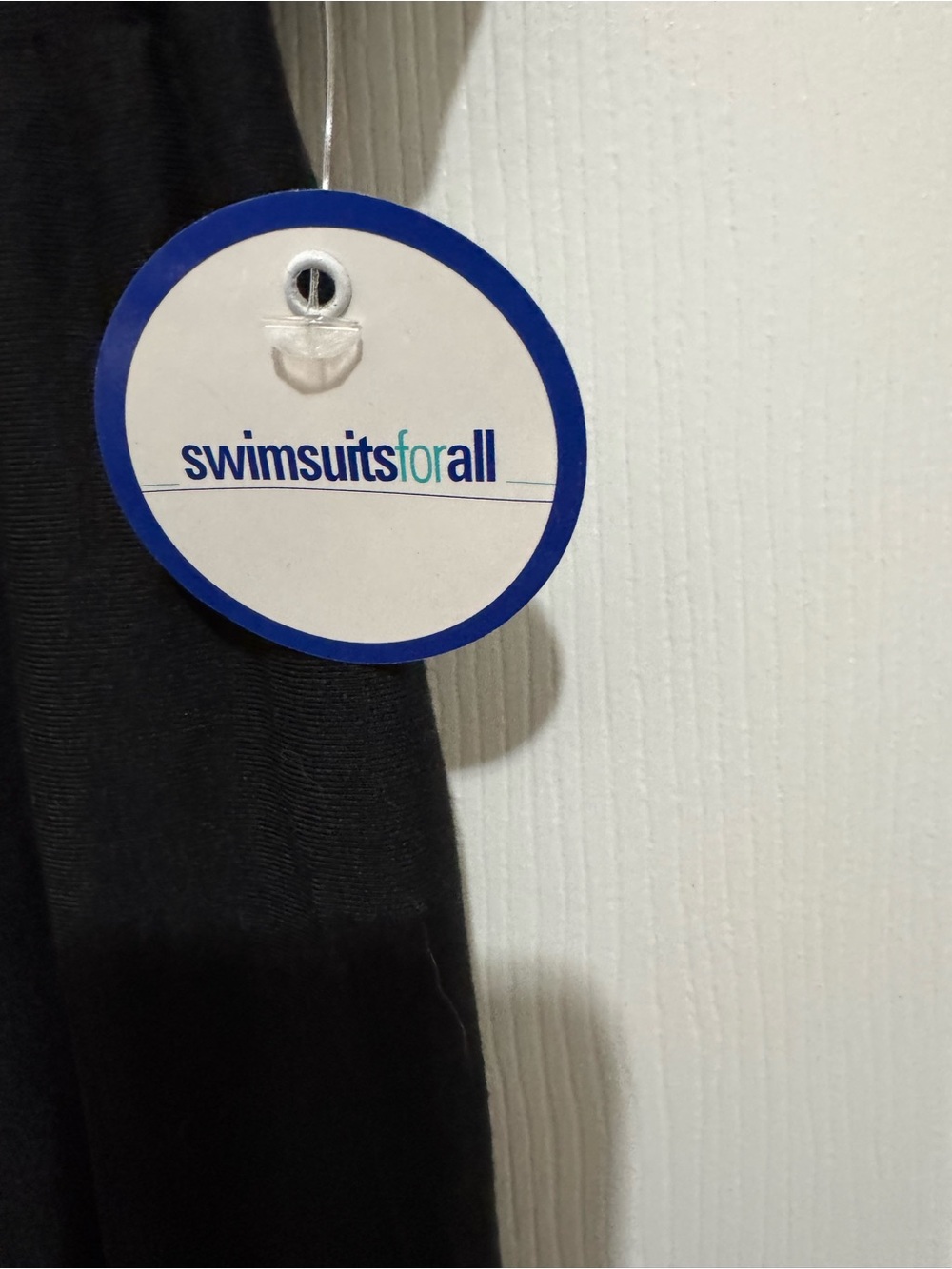 Swimsuits For All Kate V-Neck Black Short Sleeve Swim Coverup NWT - Picture 4 of 7